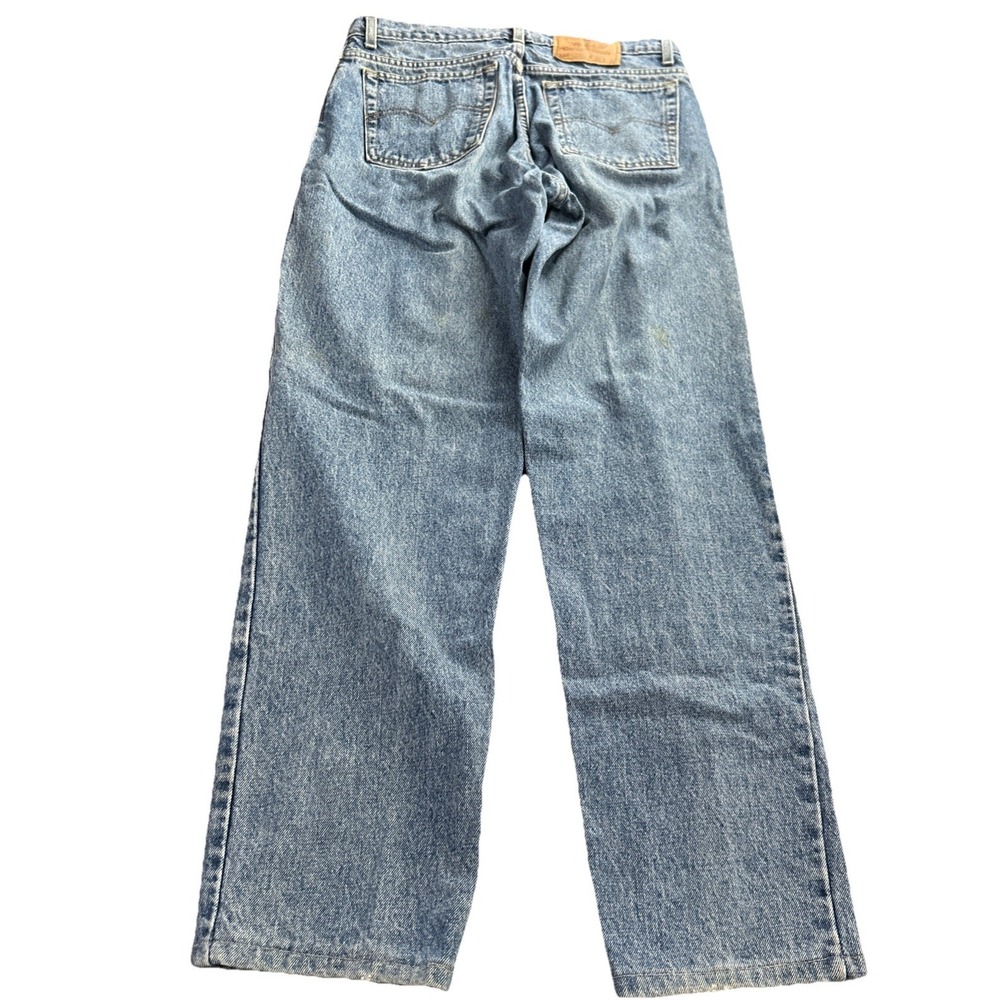 Levi's 550 Vintage Jeans Size‎ 32x34 Mens Blue Washed Inseam Now 32 Inseam Levi